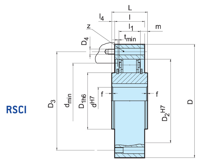 RSCI 180-300单向逆止器结构图